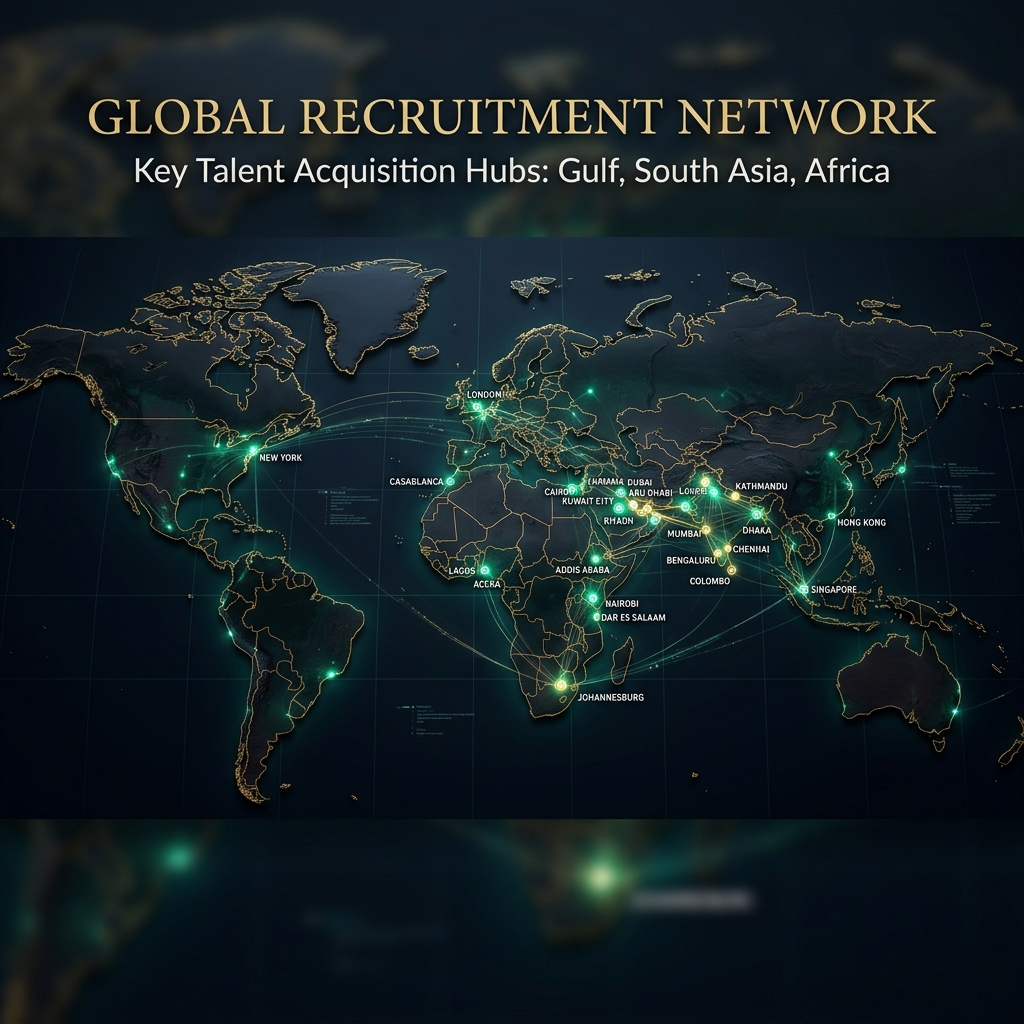 Global recruitment and Saudi Arabia hiring